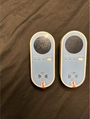 2-Pack Plug-In Carbon Monoxide Detector Alarm Model #KH-106 NEW Out Of Box